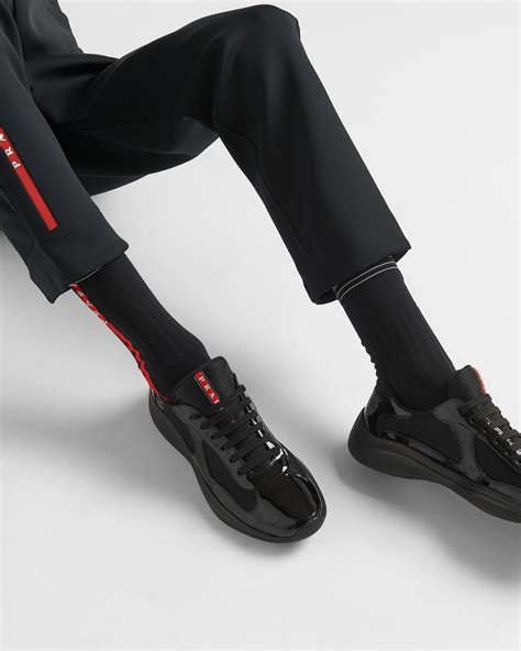 black prada cup|prada world cup sneakers black.